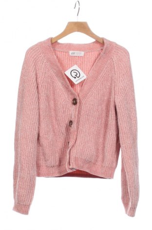 Kinder Strickjacke H&M, Größe 10-11y/ 146-152 cm, Farbe Rosa, Preis € 4,99