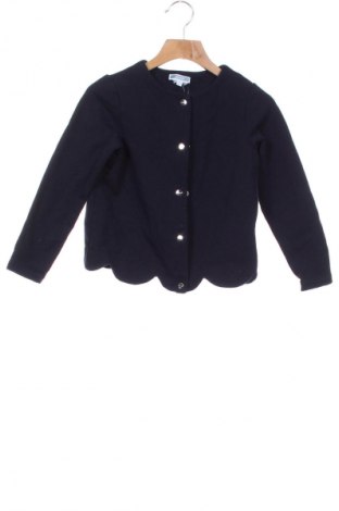 Kinder Strickjacke Jacadi, Größe 5-6y/ 116-122 cm, Farbe Blau, Preis 16,52 €