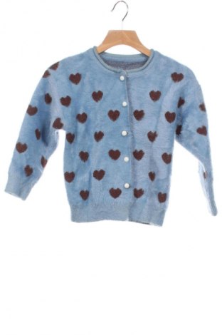 Kinder Strickjacke SHEIN, Größe 5-6y/ 116-122 cm, Farbe Blau, Preis 7,99 €