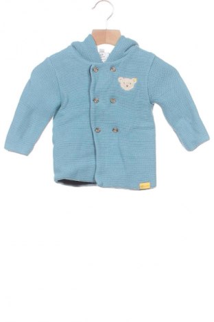 Kinder Strickjacke Steiff, Größe 12-18m/ 80-86 cm, Farbe Blau, Preis € 29,96