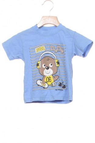 Dziecięcy T-shirt, Rozmiar 18-24m/ 86-98 cm, Kolor Niebieski, Cena 27,59 zł