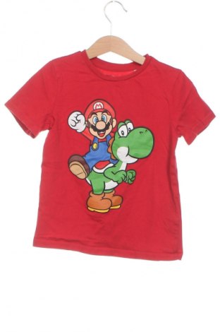 Kinder T-Shirt, Größe 4-5y/ 110-116 cm, Farbe Rot, Preis € 3,99