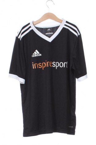 Kinder T-Shirt Adidas, Größe 12-13y/ 158-164 cm, Farbe Schwarz, Preis 14,99 €