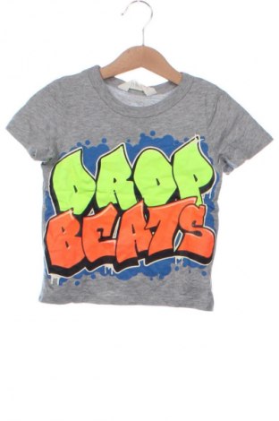 Dziecięcy T-shirt H&M, Rozmiar 18-24m/ 86-98 cm, Kolor Szary, Cena 18,99 zł