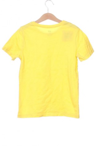 Dziecięcy T-shirt H&M, Rozmiar 6-7y/ 122-128 cm, Kolor Żółty, Cena 18,99 zł