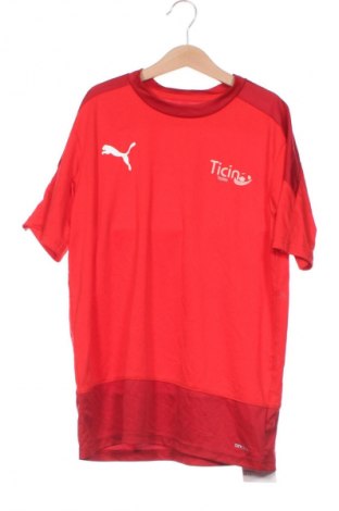 Dziecięcy T-shirt PUMA, Rozmiar 13-14y/ 164-168 cm, Kolor Czerwony, Cena 66,99 zł