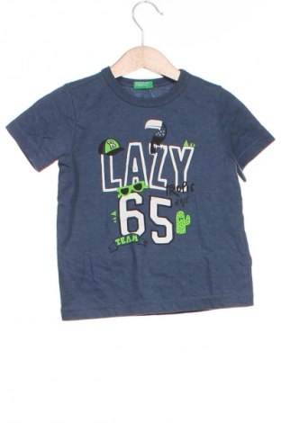 Dziecięcy T-shirt United Colors Of Benetton, Rozmiar 2-3y/ 98-104 cm, Kolor Szary, Cena 27,99 zł