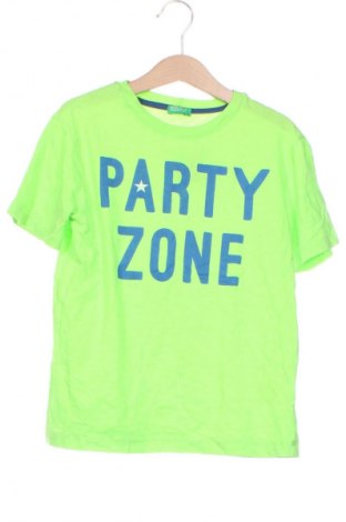 Dziecięcy T-shirt United Colors Of Benetton, Rozmiar 7-8y/ 128-134 cm, Kolor Zielony, Cena 49,99 zł