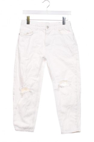 Kinderjeans Zara, Größe 13-14y/ 164-168 cm, Farbe Weiß, Preis 5,99 €