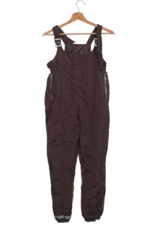 Kinderoverall für Wintersport Unbranded, Größe 10-11y/ 146-152 cm, Farbe Braun, Preis € 12,99