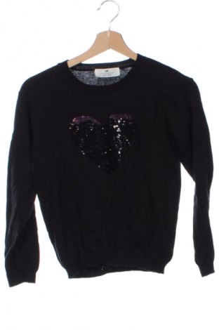 Dziecięcy sweter H&M, Rozmiar 8-9y/ 134-140 cm, Kolor Czarny, Cena 25,99 zł