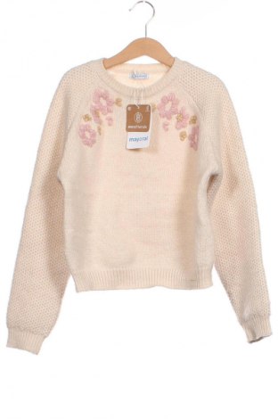 Kinderpullover Mayoral, Größe 8-9y/ 134-140 cm, Farbe Ecru, Preis 31,99 €