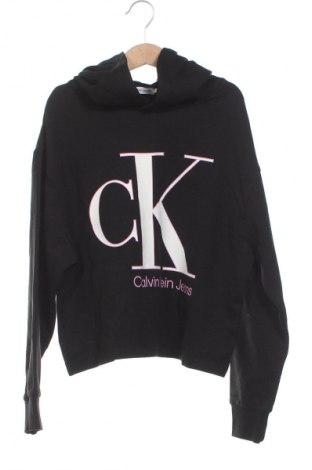 Kinder Sweatshirts Calvin Klein Jeans, Größe 11-12y/ 152-158 cm, Farbe Schwarz, Preis € 24,55