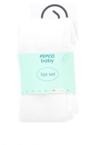 Детско бельо Pepco, Размер 12-18m/ 80-86 см, Цвят Бял, Цена 8,99 лв.