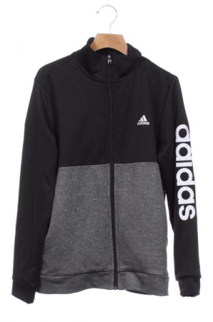 Kinderjacke Adidas, Größe 11-12y/ 152-158 cm, Farbe Schwarz, Preis € 38,99