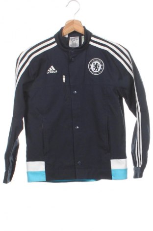 Kinderjacke Adidas, Größe 9-10y/ 140-146 cm, Farbe Blau, Preis € 18,99