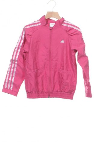 Kinderjacke Adidas, Größe 4-5y/ 110-116 cm, Farbe Rosa, Preis 25,99 €