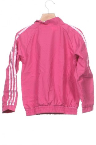 Kinderjacke Adidas, Größe 4-5y/ 110-116 cm, Farbe Rosa, Preis 25,99 €