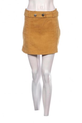 Lederrock Zara, Größe S, Farbe Gelb, Preis € 5,12