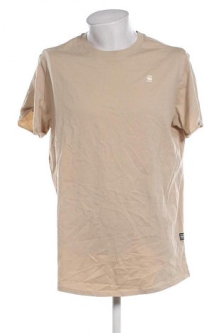 Herren T-Shirt G-Star Raw, Größe XL, Farbe Beige, Preis 35,99 €