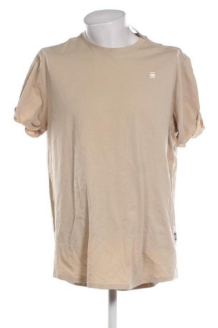 Herren T-Shirt G-Star Raw, Größe XL, Farbe Beige, Preis 35,99 €