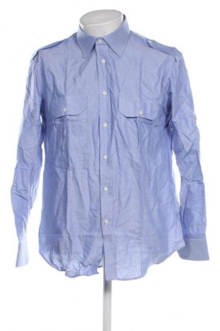 Herrenhemd Unbranded, Größe L, Farbe Blau, Preis 4,99 €