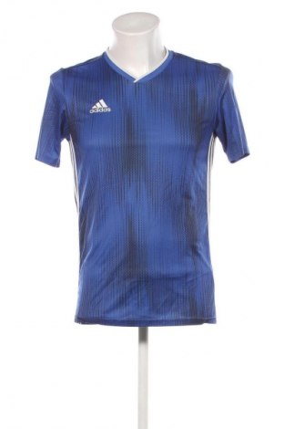 Herren T-Shirt Adidas, Größe S, Farbe Blau, Preis 12,99 €