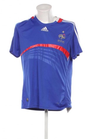 Herren T-Shirt Adidas, Größe L, Farbe Blau, Preis 30,90 €