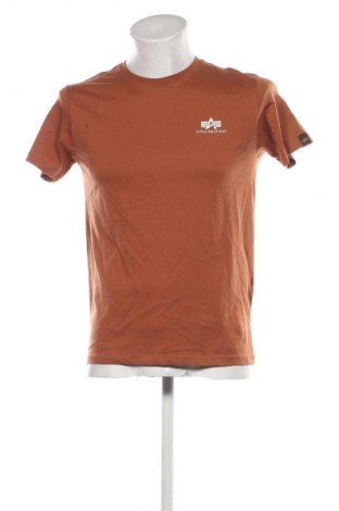 Herren T-Shirt Alpha Industries, Größe S, Farbe Braun, Preis € 38,99