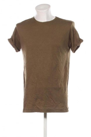 Męski T-shirt Bershka, Rozmiar S, Kolor Brązowy, Cena 14,99 zł