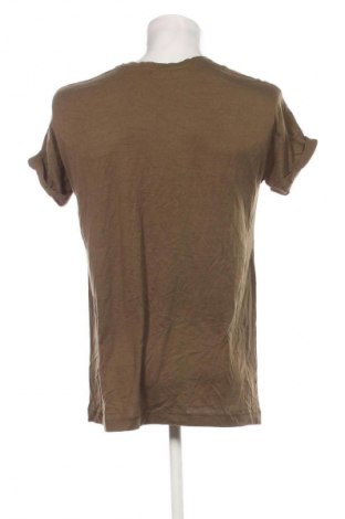 Męski T-shirt Bershka, Rozmiar S, Kolor Brązowy, Cena 14,99 zł
