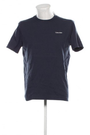 Herren T-Shirt Calvin Klein, Größe L, Farbe Blau, Preis 46,99 €