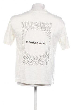 Ανδρικό t-shirt Calvin Klein Jeans, Μέγεθος S, Χρώμα Εκρού, Τιμή 43,99 €