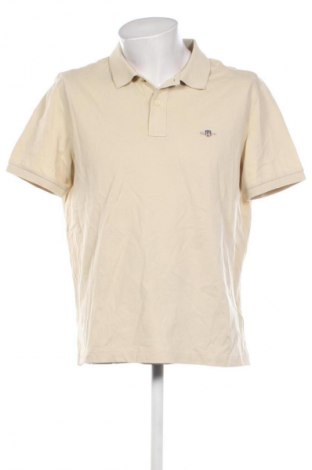 Herren T-Shirt Gant, Größe L, Farbe Beige, Preis 74,99 €