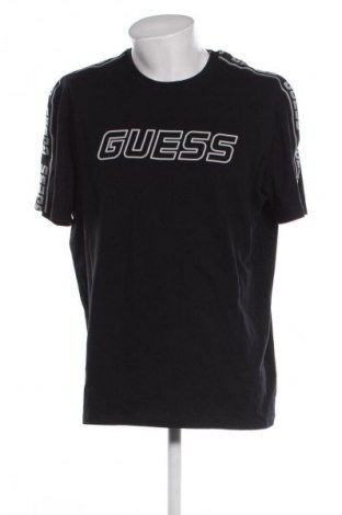 Męski T-shirt Guess, Rozmiar XXL, Kolor Czarny, Cena 220,99 zł