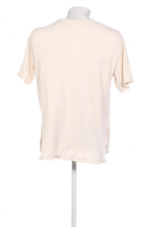 Ανδρικό t-shirt H&M, Μέγεθος M, Χρώμα Εκρού, Τιμή 7,99 €