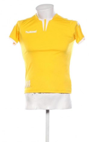 Ανδρικό t-shirt Hummel, Μέγεθος XS, Χρώμα Κίτρινο, Τιμή 4,99 €