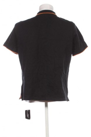 Ανδρικό t-shirt James & Nicholson, Μέγεθος XXL, Χρώμα Μαύρο, Τιμή 16,99 €