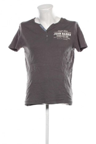 Herren T-Shirt John Baner, Größe L, Farbe Grau, Preis € 9,99