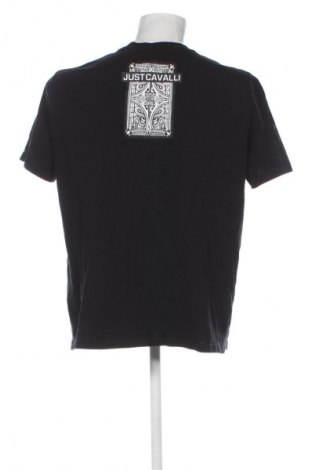 Herren T-Shirt Just Cavalli, Größe L, Farbe Schwarz, Preis 68,99 €