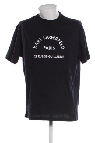 Tricou de bărbați Karl Lagerfeld, Mărime XXL, Culoare Negru, Preț 325,99 Lei