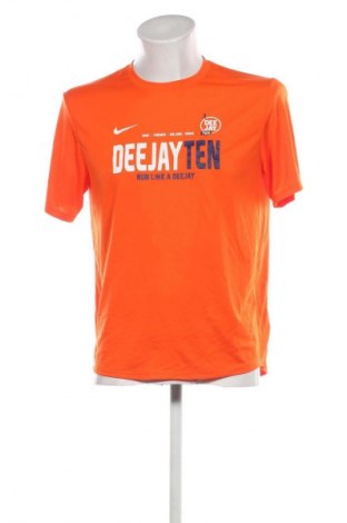 Herren T-Shirt Nike, Größe M, Farbe Orange, Preis 12,99 €