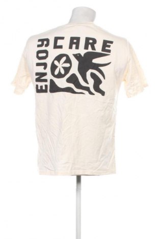 Herren T-Shirt Pull&Bear, Größe M, Farbe Ecru, Preis € 6,99