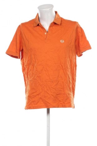 Herren T-Shirt Sergio Tacchini, Größe XXL, Farbe Orange, Preis 22,99 €