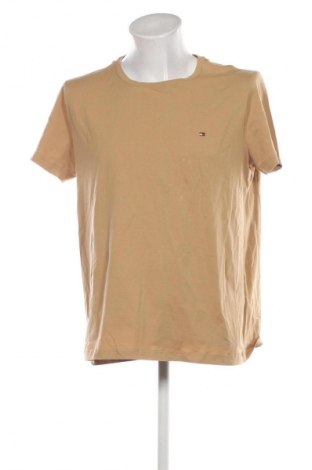 Ανδρικό t-shirt Tommy Hilfiger, Μέγεθος XXL, Χρώμα Καφέ, Τιμή 43,99 €