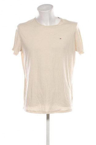 Ανδρικό t-shirt Tommy Jeans, Μέγεθος XL, Χρώμα  Μπέζ, Τιμή 43,99 €