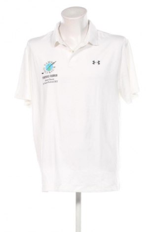 Ανδρικό t-shirt Under Armour, Μέγεθος XL, Χρώμα Λευκό, Τιμή 13,99 €