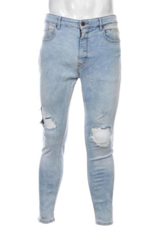 Męskie jeansy Pull&Bear, Rozmiar S, Kolor Niebieski, Cena 70,99 zł