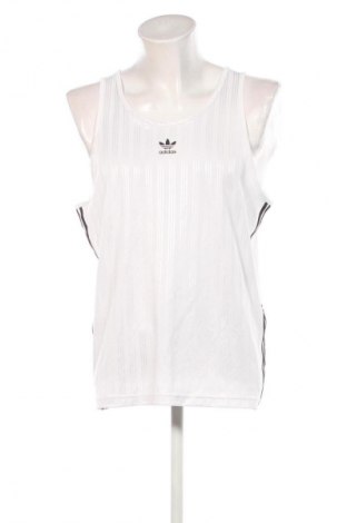 Herren Tanktop Adidas, Größe M, Farbe Weiß, Preis € 25,86