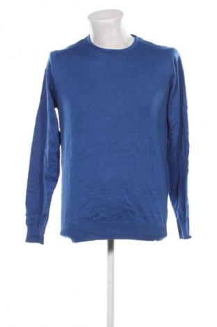 Herrenpullover Piazza Italia, Größe L, Farbe Blau, Preis 16,99 €